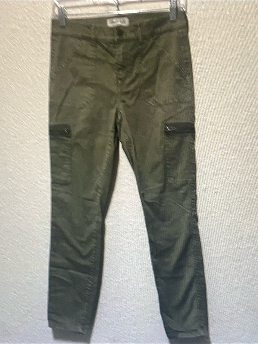 Madewell Olive Green Skinny Cargo Pants